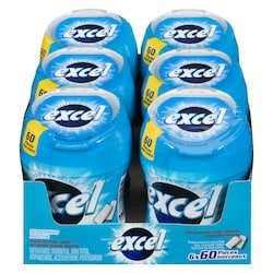 Wrigley’s Gomme à la menthe poivrée en bouteille 6x1.0 ea, 4,17 $/1ch