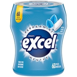 Wrigley's Peppermint Flavoured Sugar Free Chewing Gum, 60 Pieces, 1 Bottle 1 ea, $4.99/1ea