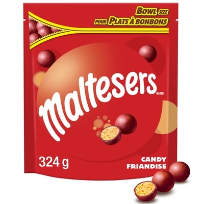 Maltesers Milk Chocolate Candy Bites, Bowl Size Bag 324 g, $3.70/100g