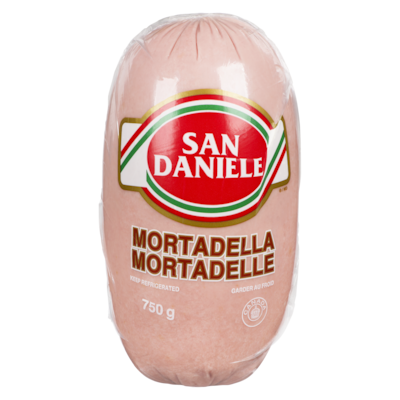 San Daniele Mortadelle 750 g, 19,99 $/1kg 2,00 $/100g
