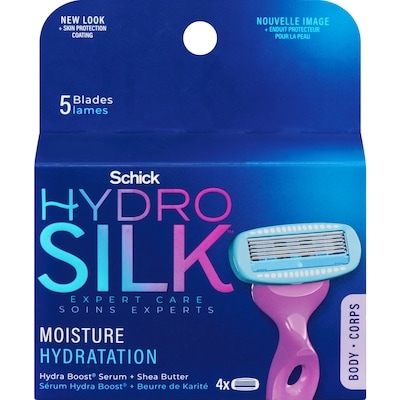 Schick Hydro Silk Women’s Razor Refill, 4 count 4 ea, $5.50/1ea