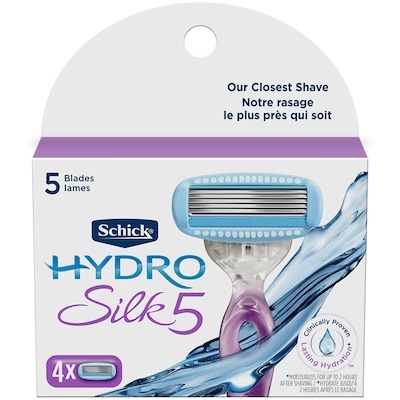 Schick Cartouches de lames Schick Hydro Silk pour femmes, 4u 4 ea, 5,50 $/1ch