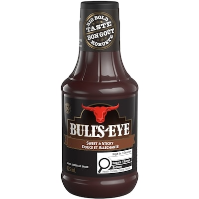 Bull's-Eye Sauce Barbecue Douce Et Enrobante 425 ml, 1,06 $/100ml