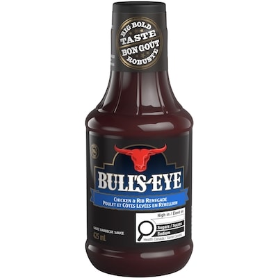 Bull's-Eye Sauce Barbecue Chicken & Rib Renegade 425 ml, 1,06 $/100ml