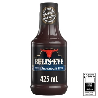 Bull's-Eye Steakhouse Style BBQ Sauce 425 ml, $0.94/100ml