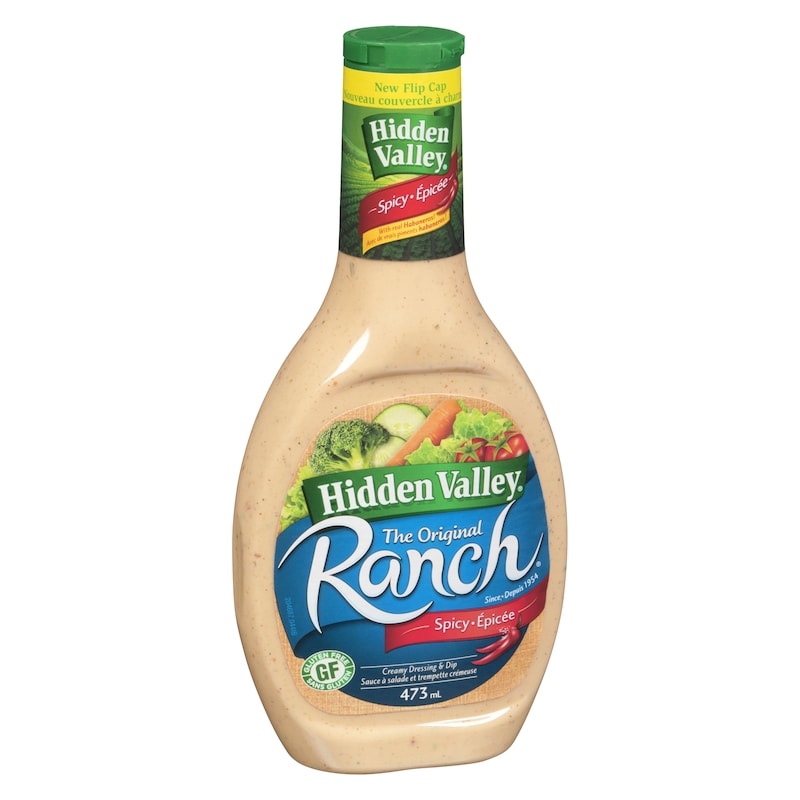 Spicy Ranch Salad Dressing & Topping, Gluten Free