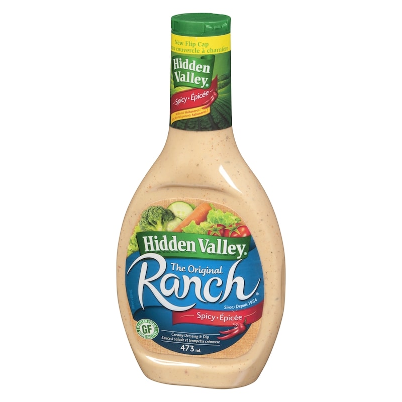 Spicy Ranch Salad Dressing & Topping, Gluten Free