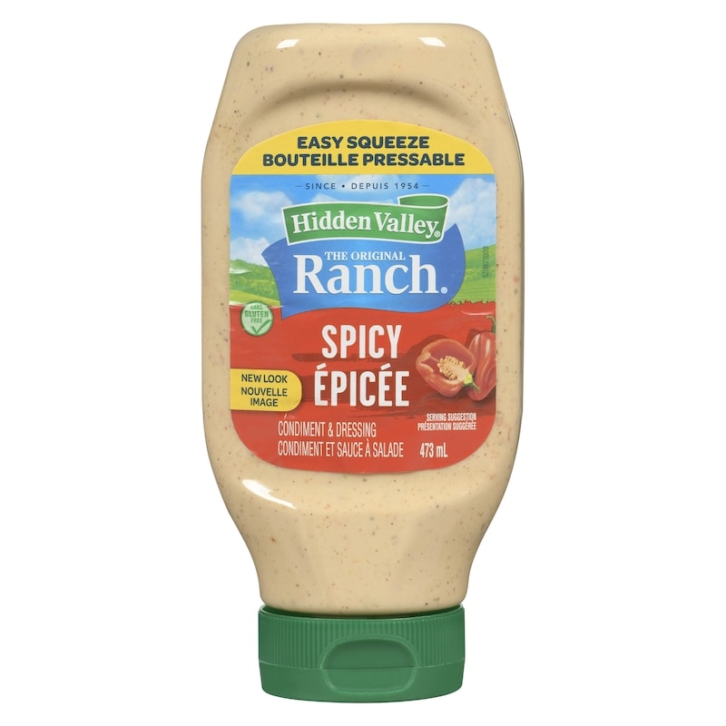 Spicy Ranch Salad Dressing & Topping, Gluten Free