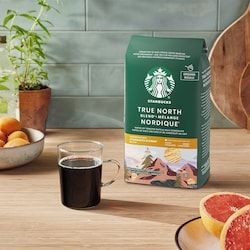 Starbucks Ground 100% Arabica Coffee True North Blend Blonde Roast