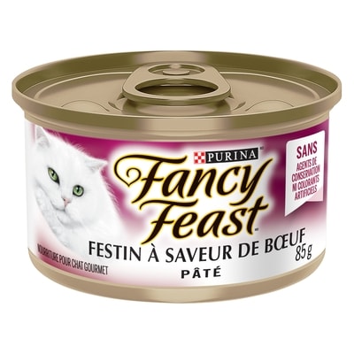 Purina Fancy Feast pâté nourriture humide pour chats festin à saveur de bœuf 85 g, 1,06 $/100g