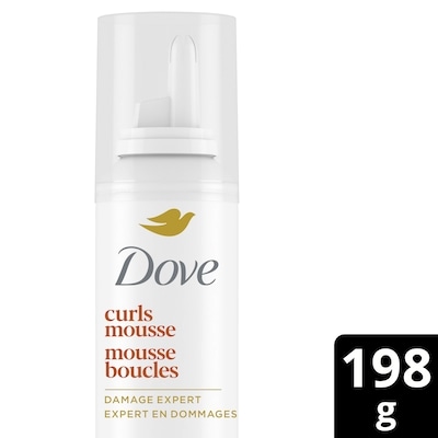 Dove Curls Mousse for Defined Bouncy Curls & Waves 198 g, $3.38/100g