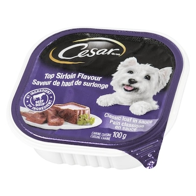 Classic Loaf in Sauce Top Sirloin Flavour Wet Dog Food