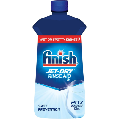 Finish Jet-Dry, Dishwasher Rinse Aid, Original, Dishwasher Rinse Agent & Drying Agent 621 ml, $2.09/100ml