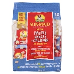 Sun-maid Raisins secs au yogourt, vanille 140 g, 3,56 $/100g