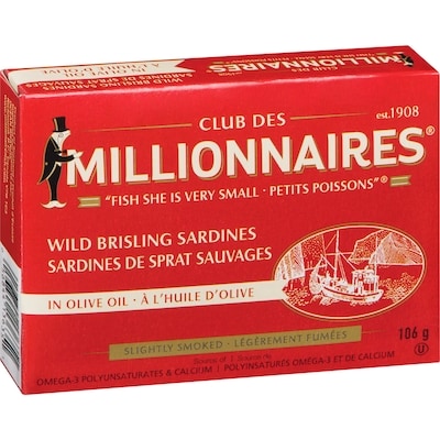 Brisling Sardines, Slightly Smoked