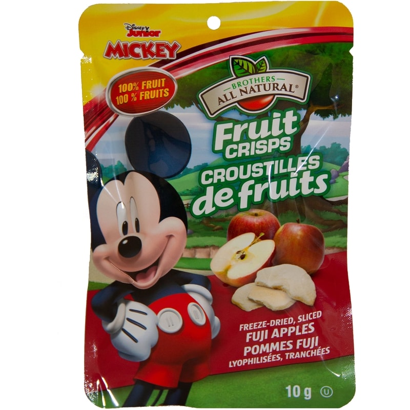 Apple Fruit Crisps, Mickey Mouse
