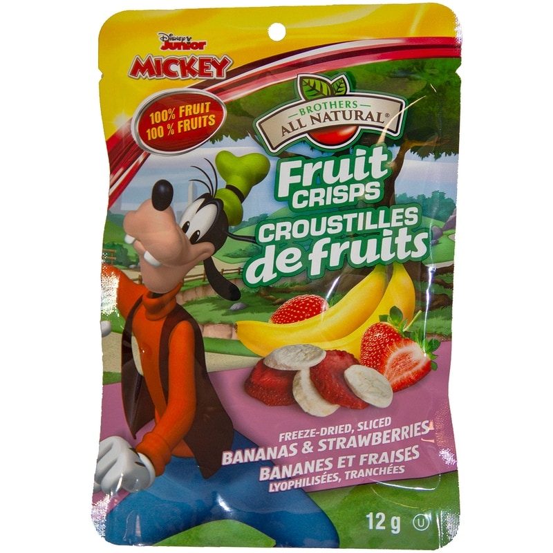 Strawberry Banana Fruit Crisps