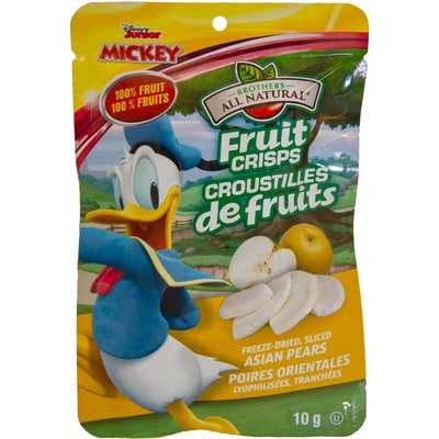 Brothers All Naturals Croustillants de fruit poires orientales 10 g, 17,90 $/100g