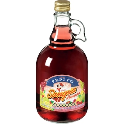 Pepito Pepito Sangria Rosada (Pièce d’identité requise au moment du ramassage) 1000 ml, 0,80 $/100ml
