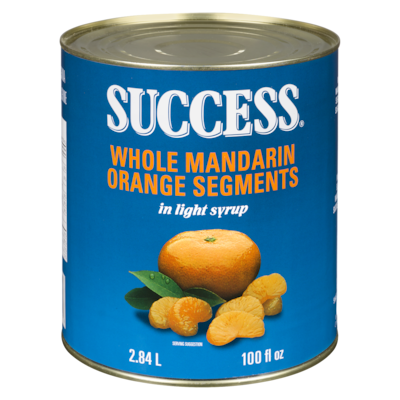 Success Orange Mandarin Sections     2.84 l, $0.48/100ml