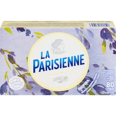La Parisienne Assouplisseur, Ensoleillé 80 ea, 0,07 $/1ch