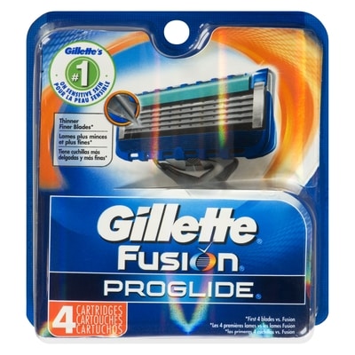 Gillette ProGlide Razor Refills for Men, 4 Razor Cartridges for FlexBall Razor Handle, 5-Blade Razor Blades, Precision Trimmer for Men 4 ea, $7.00/1ea