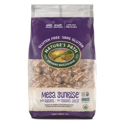 Nature's Path Organic Mesa Sunrise with Raisins Cereal 825 g, $1.45/100g