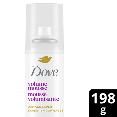 Dove Mousse volumisante pour soulèvement et volume longue durée 198 g, 4,08 $/100g