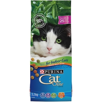 Purina Cat Chow pour Chats d'Intérieur avec Vrai Poulet, Nourriture Sèche pour Chats 3 kg, 0,66 $/100g