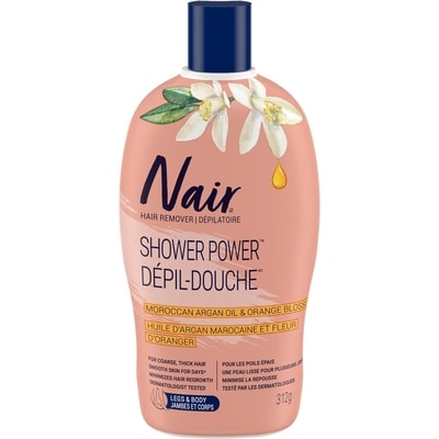 Nair Shower Power Argan Oil Hair Remover 312 g, $5.38/100g
