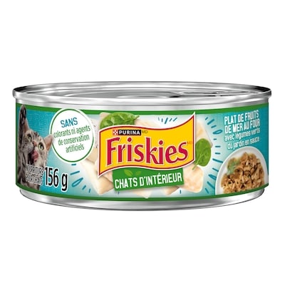 Purina Friskies en sauce pour chats d'intérieur nourriture humide pour chats 156 g, 0,58 $/100g