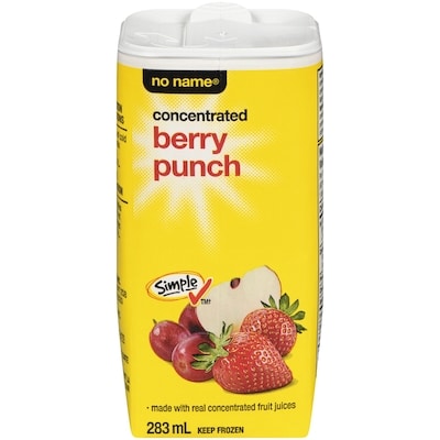 No Name Concentrated Berry Punch 283 ml, $0.53/100ml