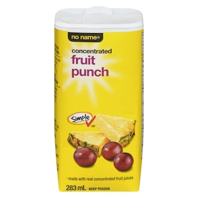 No Name Concentrated Fruit Punch 283 ml, $0.71/100ml