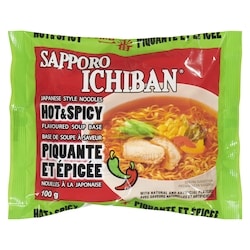 Ichiban Japanese Style Noodles, Hot & Spicy