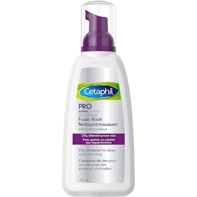 Cetaphil Nettoyant moussant sébo-régulateur PRO Dermacontrol 236 ml, 8,89 $/100ml