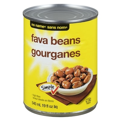 No Name Fava Beans 540 ml, $0.37/100ml
