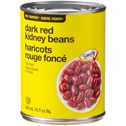 Sans Nom Haricots rouges foncés 540 ml, 0,33 $/100ml