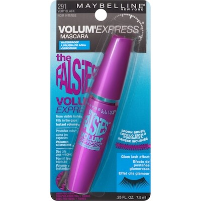 Maybelline Mascara Volum’ Express The Falsies hydrofuge, noir intense 1 ea, 8,99 $/1ch