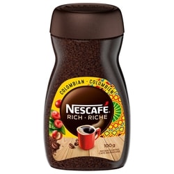 Nescafe Rich Colombian Instant Coffee, Add Hot Water 100 g, $6.44/100g