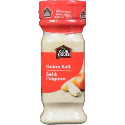 Club House Onion Salt Family Size 212 g, $4.24/100g