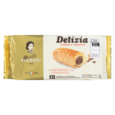 Vicenzi Mini Snack, Hazelnut 125 g, $3.43/100g