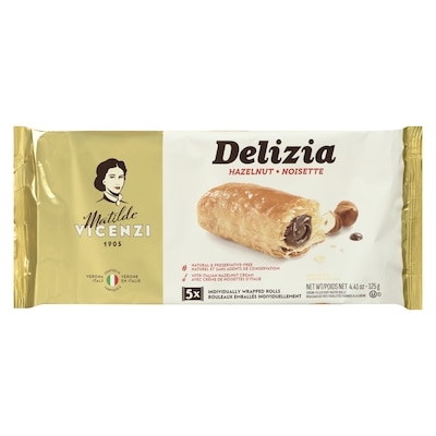 Vicenzi Mini-collation aux noisettes 125 g, 3,19 $/100g