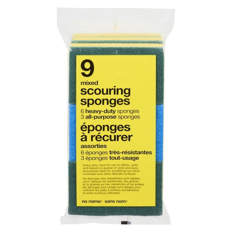 Heavy-Duty & All-Purpose Mixed Scouring Sponges