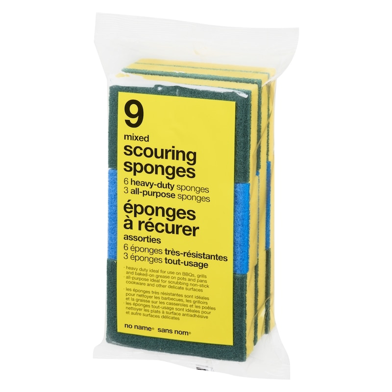 Heavy-Duty & All-Purpose Mixed Scouring Sponges