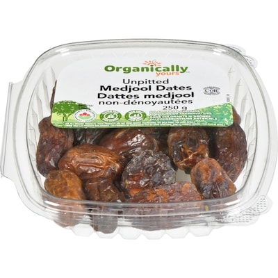 Organically Yours Medjool Dates 250 g, $5.20/100g