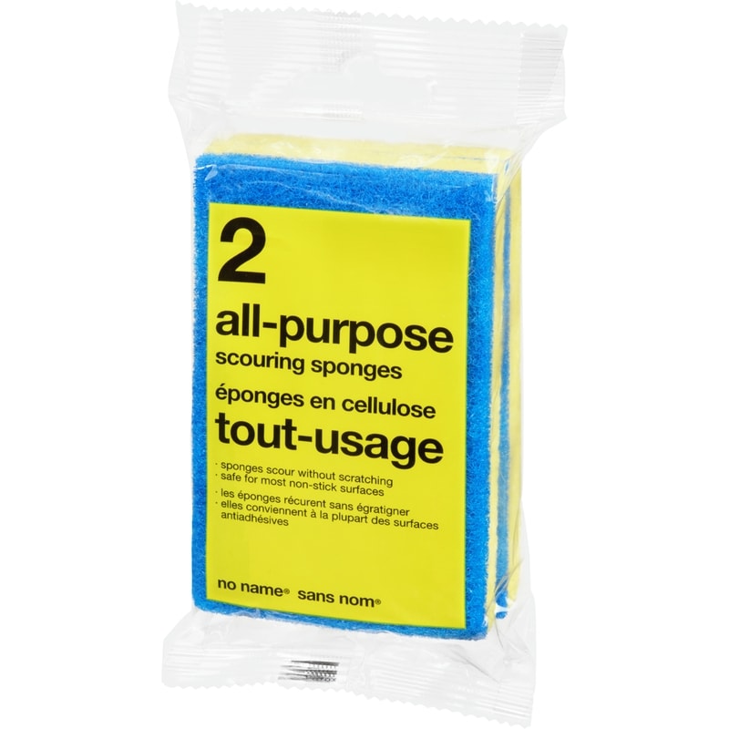 All-Purpose Scouring Sponges, 2-Pack