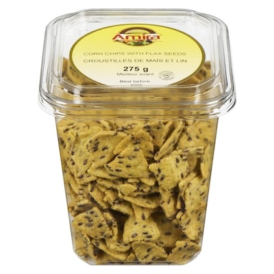 Amira Corn Flax Chips 275 g, $1.64/100g