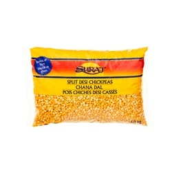 Suraj Split Desi Chickpeas 1.8 kg, $0.31/100g