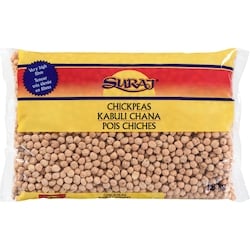 Suraj Pois chiches 1.8 kg, 0,33 $/100g