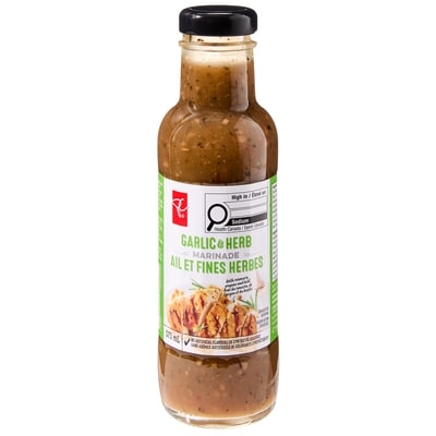 le Choix du Président Marinade, ail et fines herbes 375 ml, 1,07 $/100ml